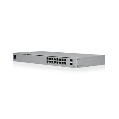 Ubiquiti UniFi USW-16-PoE 16-Port Gigabit Managed PoE+ Switch w/ 2 SFP