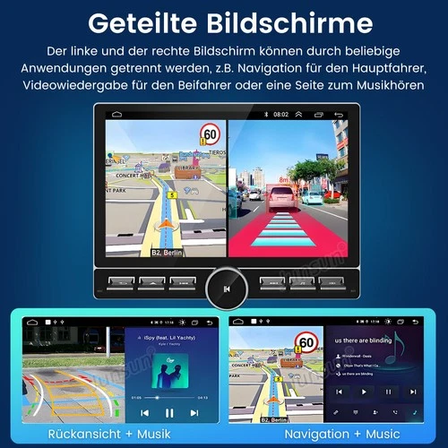 Android 14 10.6'' Für Skoda Octavia 2 1Z3 1Z5 2004-2013 Autoradio GPS Navi WIFI - Bild 16 von 21