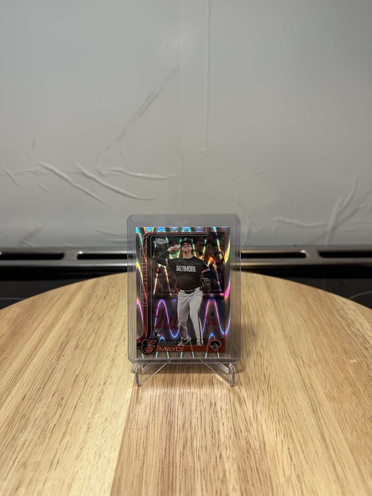 2025 Topps Chrome - Coby Mayo #120 RayWave Refractor (RC)