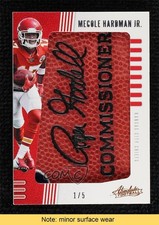 2019 Panini Absolute Jumbo Football 1/5 Mecole Hardman Jr #28 READ 2po