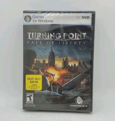 Turning Point Fall of Liberty (PC, 2008) Brand New Sealed Windows Game