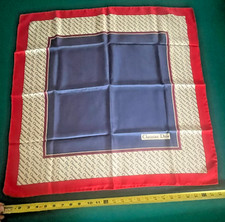 Vintage Christian Dior Monogramed Scarf Silk DS43