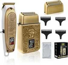 Men's Electric Razor & Grooming Kit - Cordless Foil Shaver & Trimmer