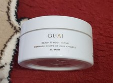 OUAI Scalp  Body Scrub St. Barts 3.4oz / 96.4g Trabel size- 50 used