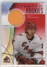 2024 Upper Deck SP Game Used Authentic Rookies Red Jersey Vasily Ponomarev 1bi3