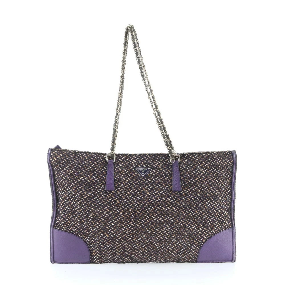 PRADA Women's Tweed Exterior Bags & Handbags for sale | eBay