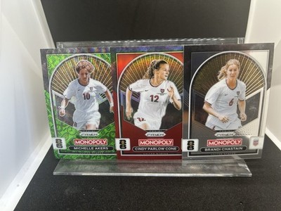 USWNT Legends Lot Michelle Akers Green Cindy Parlow Cone Red Brandi Chastain