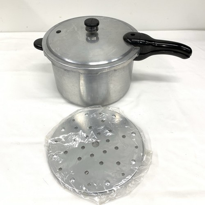 #ad Presto Pressure Cooker 409A 6 Quart Model 0128204 With Jiggler And Insert Rack $39.99