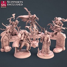 Graveyard Set - STL Miniatures - Wargaming D D DnD