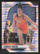 2024 Panini Prizm WNBA #35 Veronica Burton Pulsar Prizms #/499