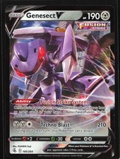Genesect V 185/264 SWSH08: Fusion Strike Ultra Rare Pokemon Card