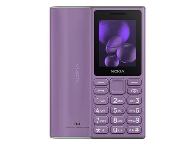 HMD Nokia 105 (2024) Handy - 2,0'' Lila