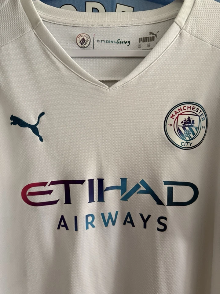 Camiseta deportiva Manchester City Jack Grealish Premier League visitante 21/22 Fan Fit adulto XXL Foto 4 de 4