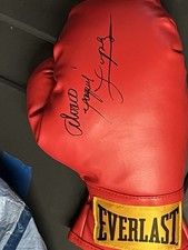 ALVARO YAQUI  LÓPEZ SIGNED AUTOGRAPHED BOXING GLOVE PROOF HEAVYWEIGHT