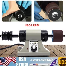 Electric Leather Polishing Burnishing Leather Edge Grinding Machine 8000RPM