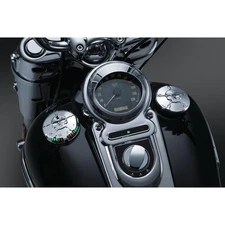 Kuryakyn Chrome Zombie LED Fuel/Battery Gauge - 7357