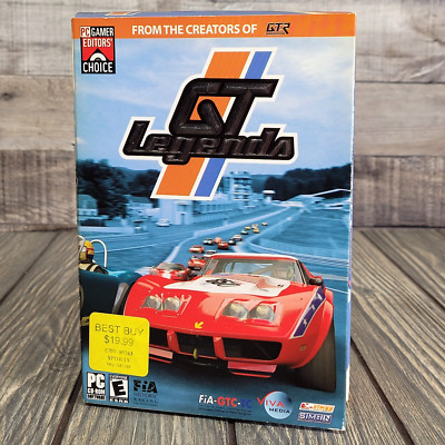 GT Legends ~Sealed~ (2005, PC Game, Viva Media) New in Retail Box GTR Racing Sim