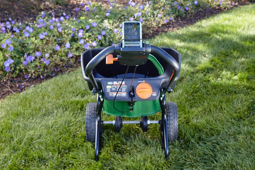 Elite Spreader for Grass Seed, Fertilizer, Salt, Ice Melt, Durable Push Spreader - Picture 5 of 12