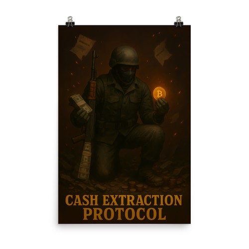 Cash Extraction Protocol Poster | Tarkov Arena Breakout | Matte Print | Gaming - Picture 2 of 4