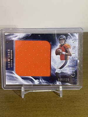 2019 Panini Origins DREW LOCK Rookie Jumbo Jerseys Patch /175