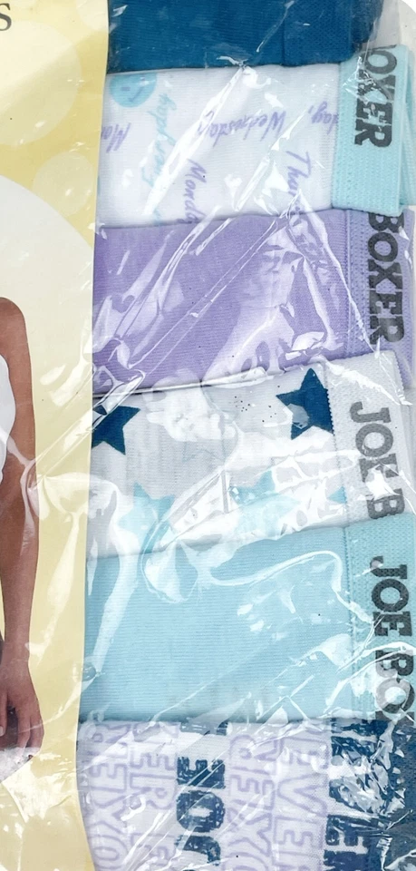 6/M Joe Boxer Algodón Bikini Etiqueta Ropa Interior Libre Bragas Paquete de 6 Mujeres De Colección Sears Foto 2 de 4