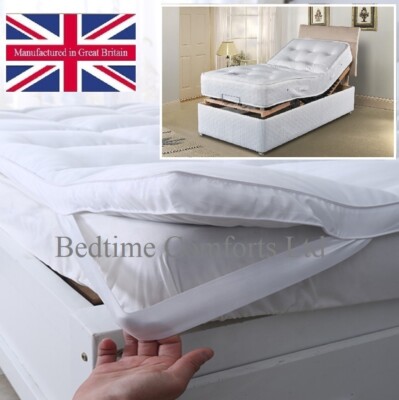 3u0026#039;6 x 6u0026#039;6 ELECTRIC ADJUSTABLE BED MATTRESS TOPPER 42u0026#034; x 78  u0026#034;PREMIUM RANGEu0026#034; 3 | eBay