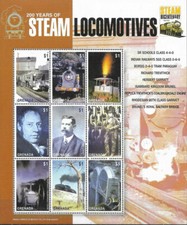 Grenada 2004 - 200 Years Of Steam LOCOMOTIVES - Souvenir Sheet - MNH