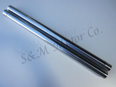 TRIUMPH FORK TUBE STANCHIONS SET T100 TR6 T120 T150 BONNEVILLE BSA A75 1968-74