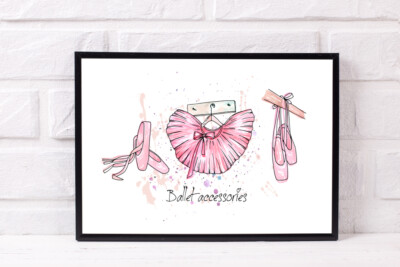BALLET A4 PRINT POSTER PICTURE WALL ART HOME DECOR UNFRAMED GIFT NEW