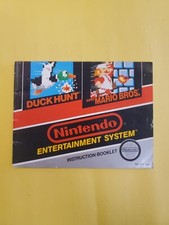 Super Mario Bros. / Duck Hunt Nintendo NES Manual Only  Instruction Booklet