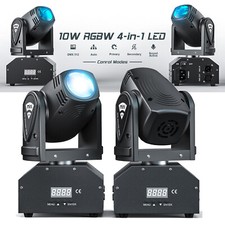 100W MINI Beam Moving Head Stage Light RGBW Spot Lighting DJ Disco Party DMX