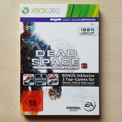 Dead Space 3 Limited Edition Xbox 360 Spiel in OVP Boxed Game