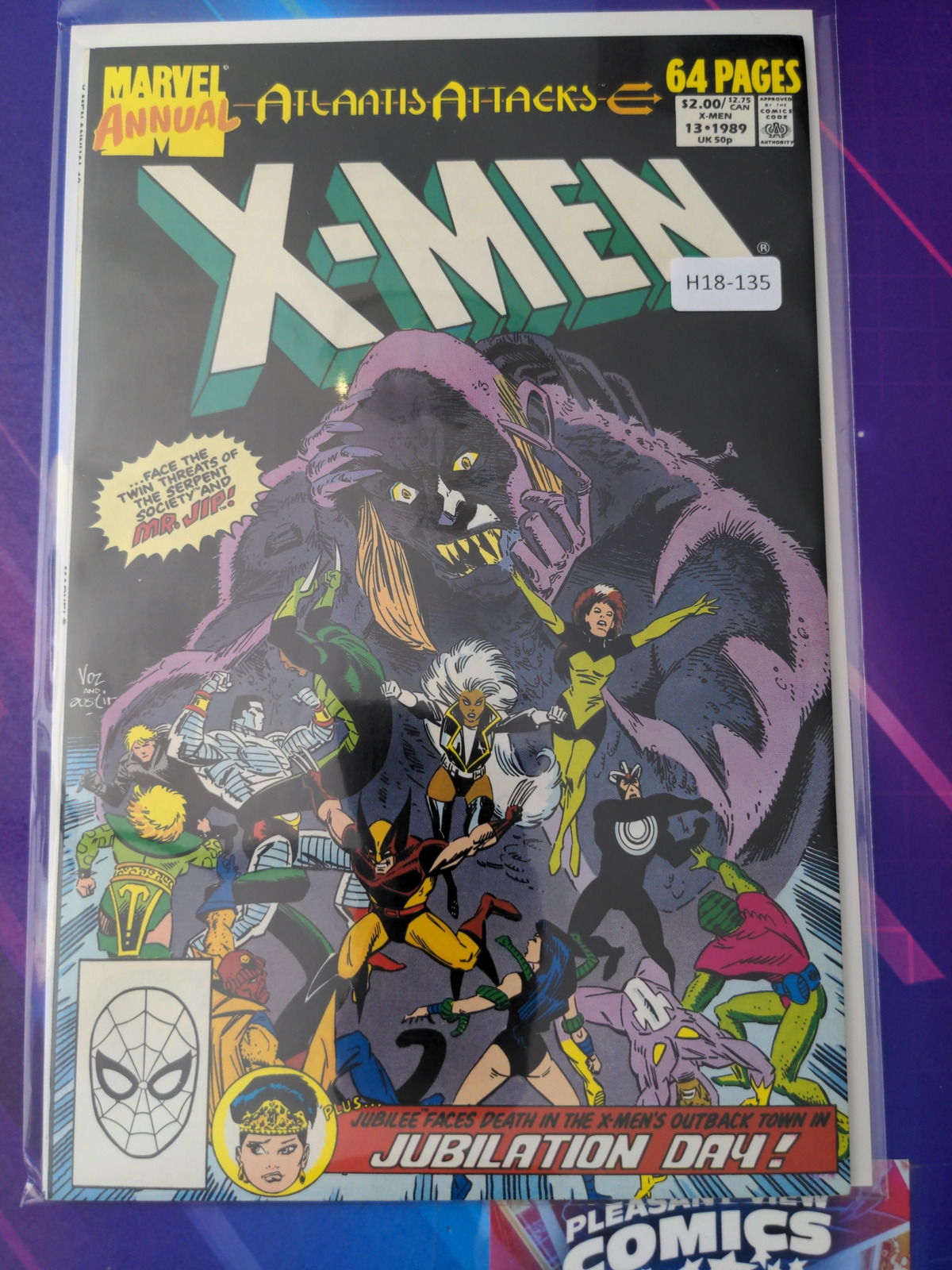 X-MEN ANNUAL #13 VOL. 1 HIGH GRADE MARVEL ANNUAL BOOK H18-135
