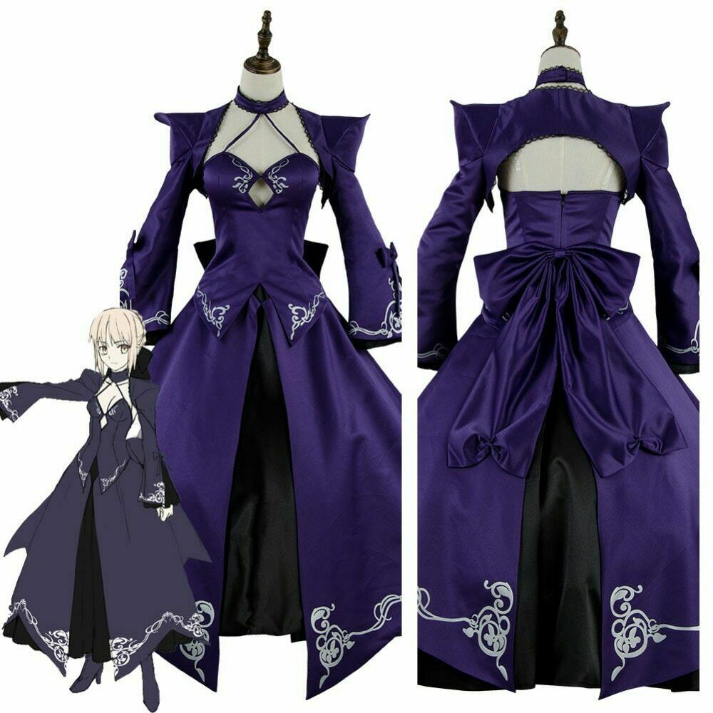 Fate/Stay Night Grand Order FGO Dark Saber Alter Black Dress