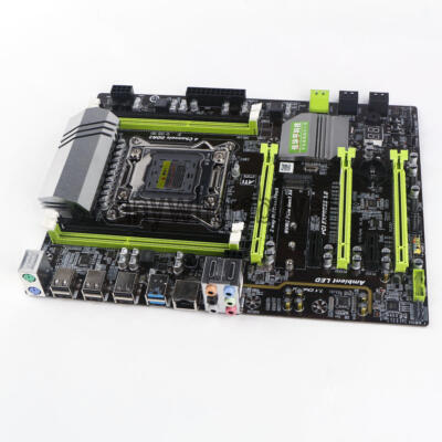 X79 Moederbord USB3.0 SATA3 NVME M.2 PCI-E SSD Support REG ECC LGA2011 ATX