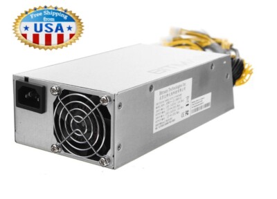 P.S. 1600W APW3++ Orig. For ANTMINE Bitmaine D3, S9, S7, L3, B3