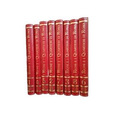 I RIONI E I QUARTIERI DI ROMA - 8 VOL. - ED. NEWTON C. - 1990