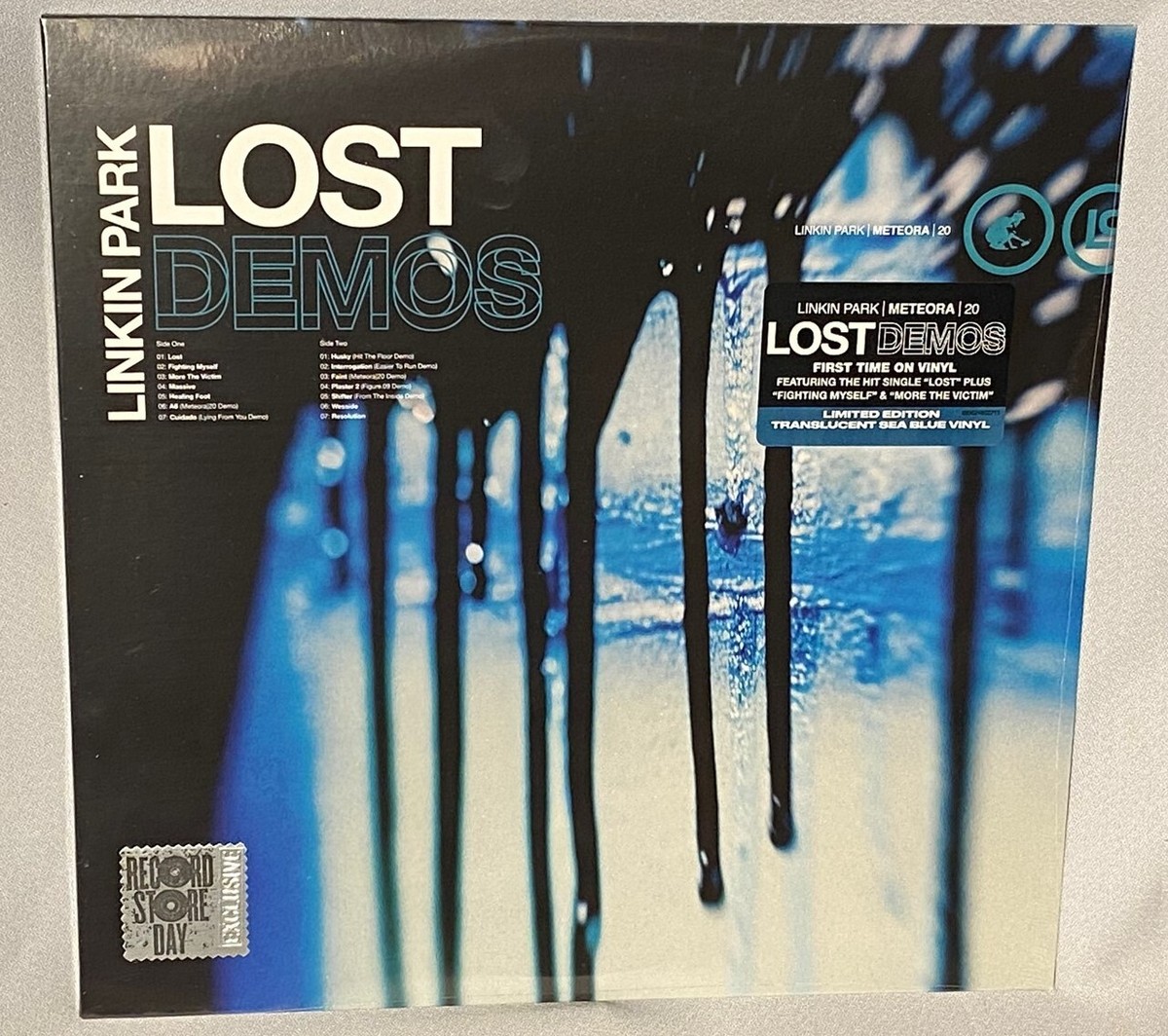 洋楽 link park Lost Demos Sea Blue Vinyl LINKIN PARK 'LOST DEMOS' LP (Translucent Sea Blue Vinyl)