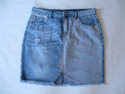 Jeansrock Typ Ely Skirt aus Denim distressed Gr. L