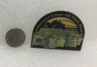 2003 Lions Club MD 26 Missouri All State Band Sydney Australia Pin