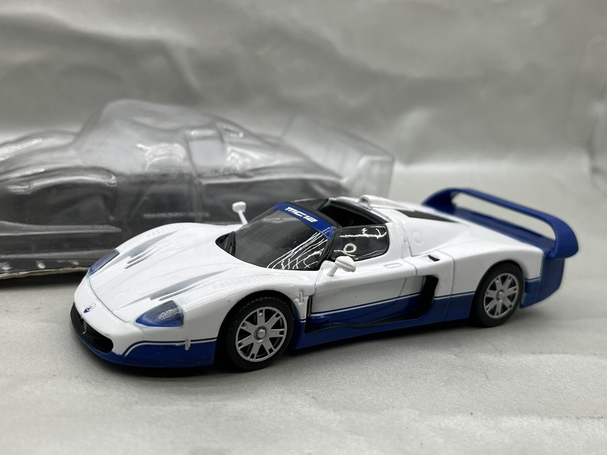 🇺🇦 1:43 Maserati MC12 DeAgostini MC 12 1/43 White Blue | eBay