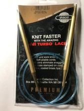 addi Turbo LACE Circular Knitting Needles Skacel US 10.75 7.0mm 32 inch 80cm