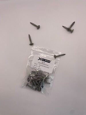 25x Monterey Taupe farblich abgestimmte Verkleidung 32 mm Schrauben James Hardie RAL 7002