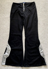 VNTG Cyberdog Women's Trousers Black & Silver, Size XSmall