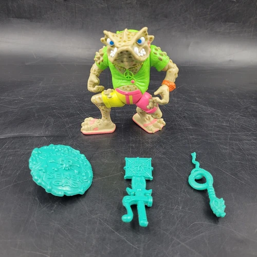 Vintage 1989 Teenage Mutant Ninja Turtles TMNT Napoleon Bonafrog Action Figure