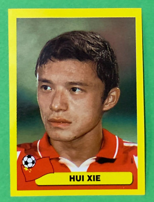 2002 Navarrete Korea Japan World Cup FIFA Face STICKER #173 HUI XIE CHINA