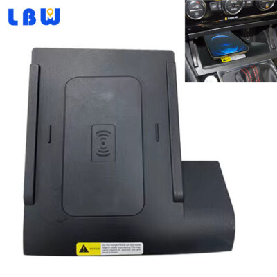 Wireless Center Console Phone Charger Pad Fit For 2014-2020 Volkswagen Golf  MK7