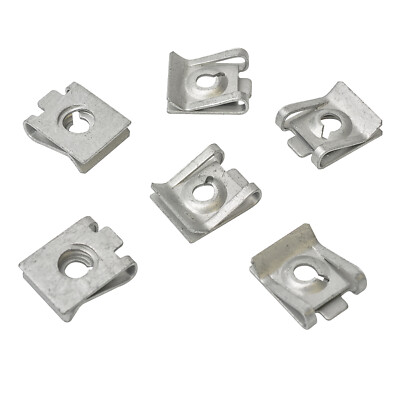 18x Metall Halterung Klammern Klemm Mutter Universal | 20,2 x 16,3