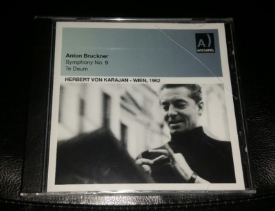 Bruckner: Symphony 9 / Te Deum - Karajan 1962 Wien CD Archipel | eBay