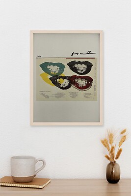 ANDY WARHOL, ORIGINAL SIGNED PRINT, COA AND APPRAISAL FOR $3,500 USD.*